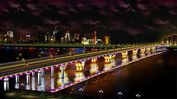 王城大桥亮化工程